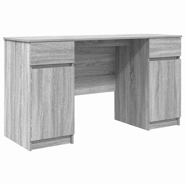 Pöytä Harmaa sonoma Tekninen puu 140 x 49 x 76 cm