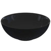 Pesuallas Gloss Musta Ø28x10 cm Keramiikka