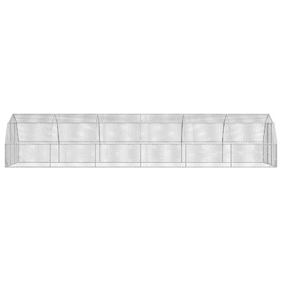 Kanan juoksu Ghorghita 2,5x12x2,25 m (galvanoitua terästä)