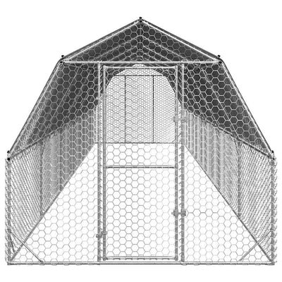 Kanan juoksu katolla Ghorghita 2,5x12x2,25 m (galvanoitua terästä)