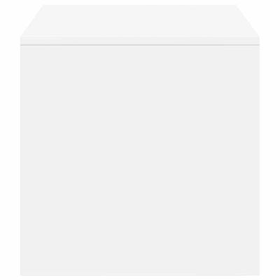 Valkoinen tv-taso Mahler 100x40x40cm (lastulevy)