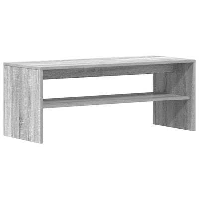 TV-taso harmaa Sonoma 100x40x40 cm tekninen puu