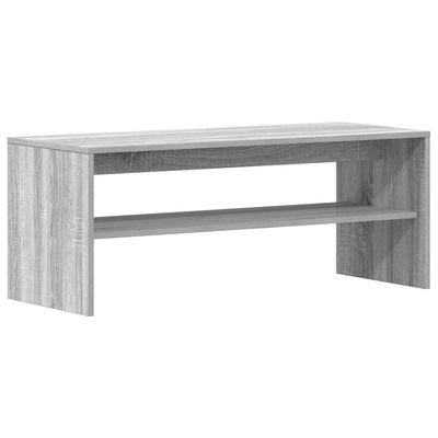 TV-taso harmaa Sonoma 100x40x40 cm tekninen puu