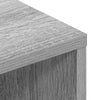 TV-taso harmaa Sonoma 100x40x40 cm tekninen puu
