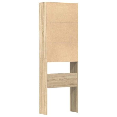 Pesukonekaappi Sonoma-tammi 64x24x190 cm lastulevy