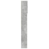 Pesukone Kaappi Betonin Harmaa 64x24x190 cm Suunniteltu puu
