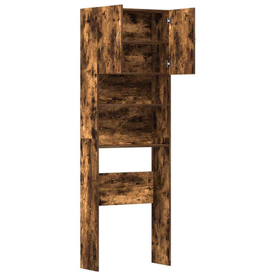 Savustettu tammi pesukonekaappi Orfanul 64x24x190cm (puinen)