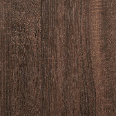 pesukonekaappi ruskea tammi 64x24x190 cm tekninen puu