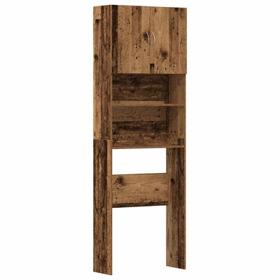 Pesukonekaappi Vanha Puu 64x24x190 cm lastulevy