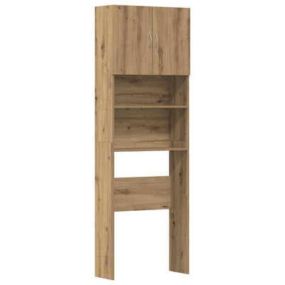Pesukonekaappi Käsityöläinen tammi 64x24x190 cm lastulevy