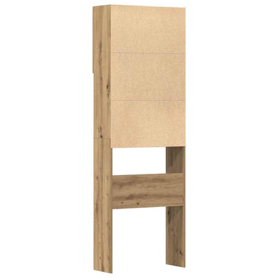 Pesukonekaappi Käsityöläinen tammi 64x24x190 cm lastulevy