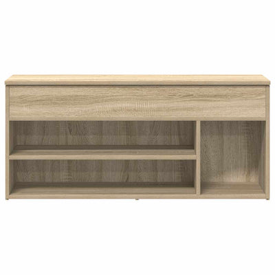Kenkäpenkki Sonoma-tammi 102x30,5x45 cm tekninen puu