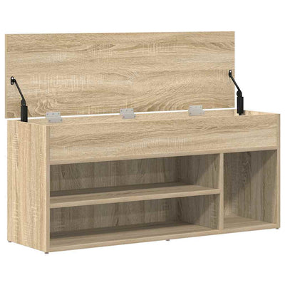 Kenkäpenkki Sonoma-tammi 102x30,5x45 cm tekninen puu
