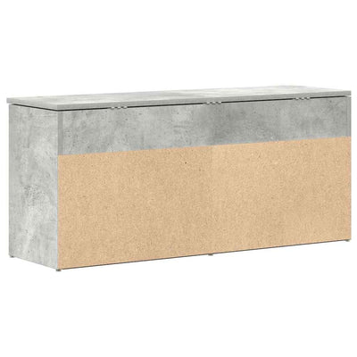 Kenkäpenkki betoninharmaa 102x30,5x45 cm tekninen puu