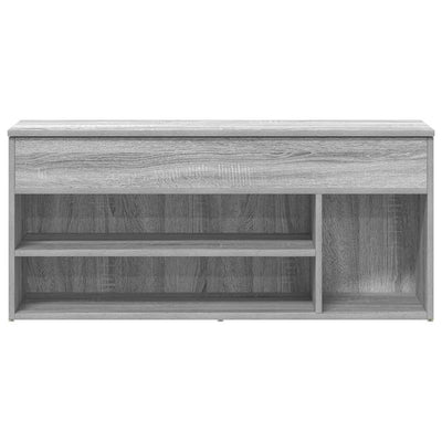 Kenkäpenkki harmaa Sonoma 102x30,5x45 cm tekninen puu