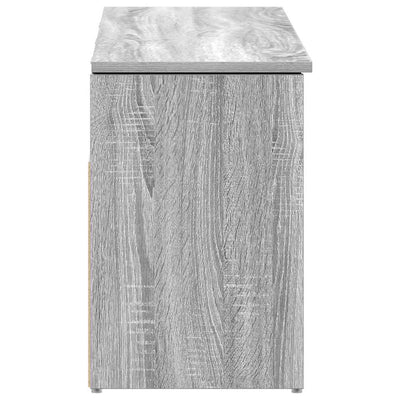 Kenkäpenkki harmaa Sonoma 102x30,5x45 cm tekninen puu