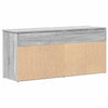 Kenkäpenkki harmaa Sonoma 102x30,5x45 cm tekninen puu