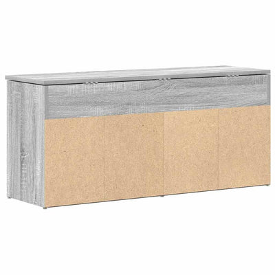 Kenkäpenkki harmaa Sonoma 102x30,5x45 cm tekninen puu