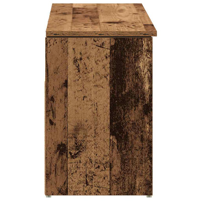 Kenkäteline vanha puu 102x30,5x45 cm tekninen puu