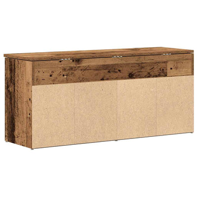 Kenkäteline vanha puu 102x30,5x45 cm tekninen puu