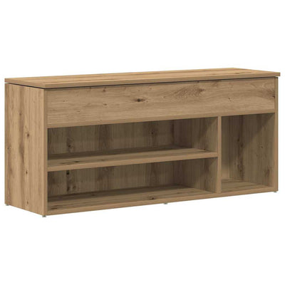 Kenkäteline artesaani tammi 102x30,5x45 cm tekninen puu