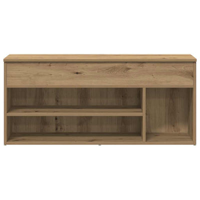 Kenkäteline artesaani tammi 102x30,5x45 cm tekninen puu