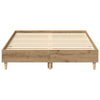 Sängynrunko Ei Patjaa Artisan Oak 120x200 cm Engineered Wood