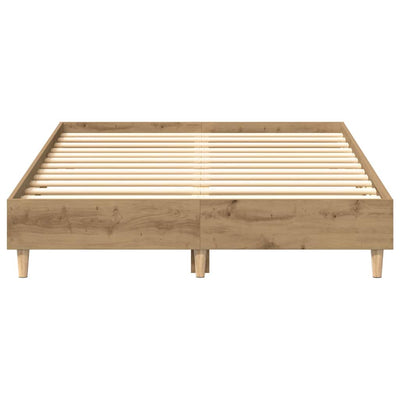 Sängynrunko Ei Patjaa Artisan Oak 120x200 cm Engineered Wood