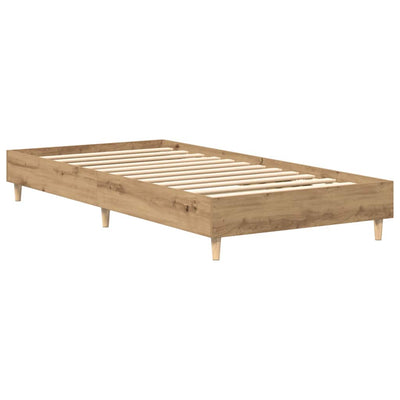 Sängynrunko Ei Patjaa Artisan Oak 100x200 cm Engineered Wood