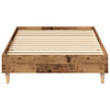 Sängynrunko Ei Patjaa Vanha puu 90x200 cm Engineered Wood