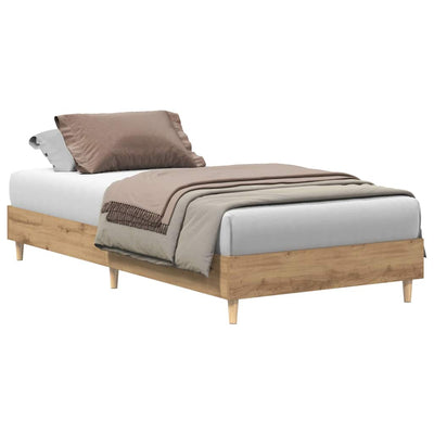Sängynrunko Ei Patjaa Artisan Oak 90x200 cm Engineered Wood