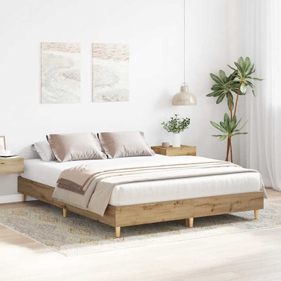 Sängynrunko Ei Patjaa Artisan Oak 90x200 cm Engineered Wood