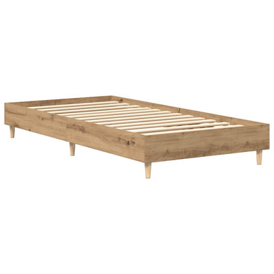 Sängynrunko Ei Patjaa Artisan Oak 90x200 cm Engineered Wood