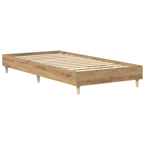 Sängynrunko Ei Patjaa Artisan Oak 90x190 cm Engineered Wood
