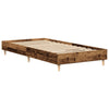 Sängynrunko Ei Patjaa Old Wood 75x190 cm Engineered Wood