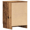 Yöpöytäkaapit 2 kpl vanhaa puuta 38x35x55 cm tekninen puu
