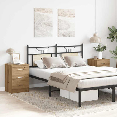 Tammi yöpöytäkaapit Hassan 38x35x55cm (2 kpl käsityöläinen)