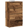 Vanha puu senkki Nance 60x35x98,5cm (engineered wood)