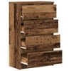 Vanha puu senkki Nance 60x35x98,5cm (engineered wood)