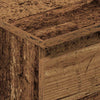 Vanha puu senkki Nance 60x35x98,5cm (engineered wood)