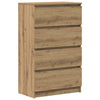 Senkki artisan oak Nance 60x35x98,5cm (engineered wood)