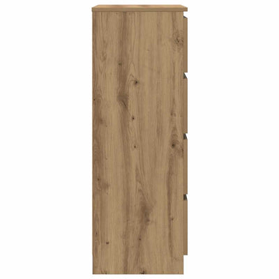 Senkki artisan oak Nance 60x35x98,5cm (engineered wood)