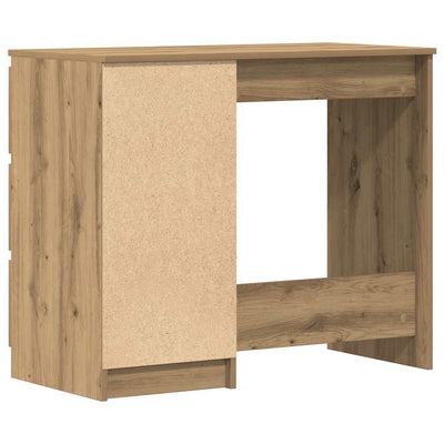 Työpöytä artesaani tammi 90x45x76 cm tekninen puu