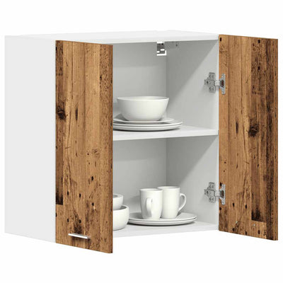 Keittiön seinäkaappi Vanha Puu 60x31x60 cm Suunniteltu puu