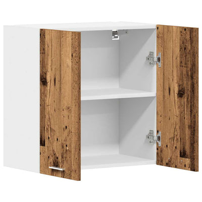 Keittiön seinäkaappi Vanha Puu 60x31x60 cm Suunniteltu puu