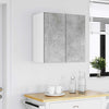 keittiön seinäkaappi betonin harmaa 60x31x60 cm tekninen puu