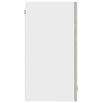 keittiön seinäkaappi betonin harmaa 60x31x60 cm tekninen puu