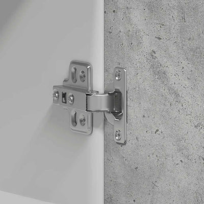 Betonin harmaa keittiön seinäkaappi Valeeria 60x31x60cm (puinen)