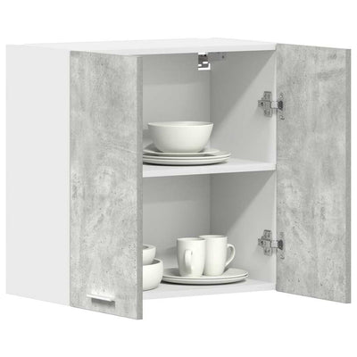 Betonin harmaa keittiön seinäkaappi Valeeria 60x31x60cm (puinen)