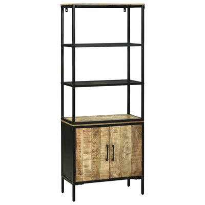 Korkea kaappi Ruskea 70 x 35 x 180 cm Täysi Mangopuu